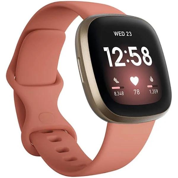 Fitbit Versa 4 Smartwatch Soft Silicone Replacement Band