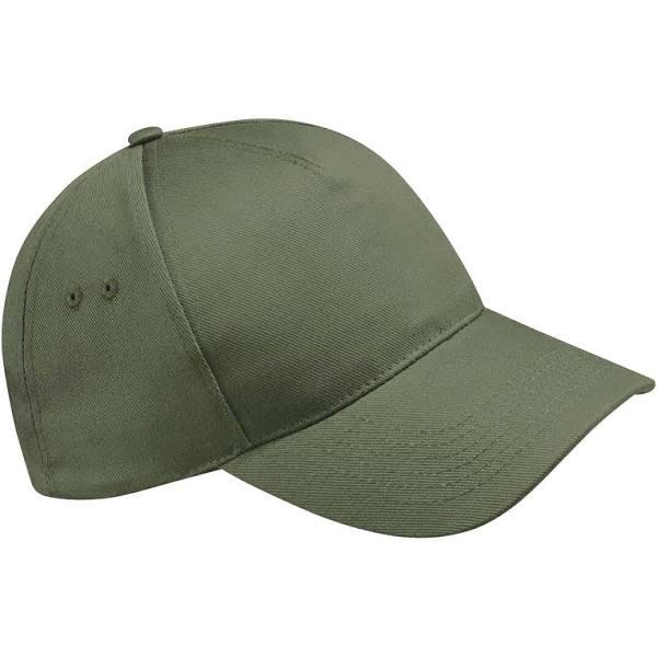 Beechfield Ultimate 5 Panel Cap Olive Green One Size