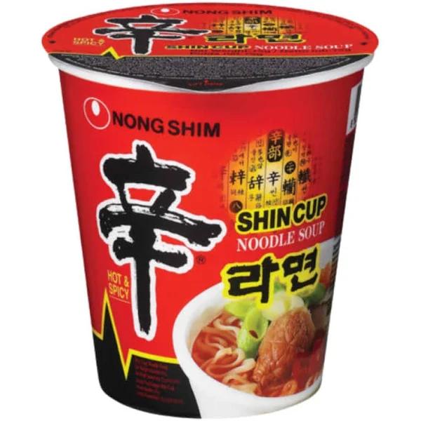 Nong Shim Shin Cup Noodle Soup 68g