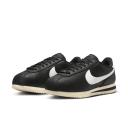 Nike Women's Cortez 23 PRM | Alabaster Sneakers, Black/Sail, US 8.5, Leather | Above The Clouds