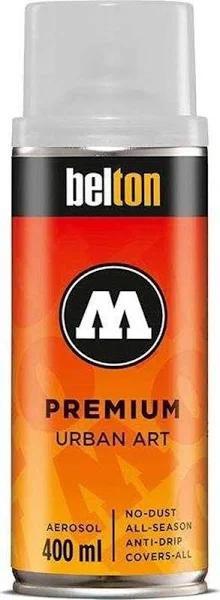 MOLOTOW : Belton Premium Spray Paint : 400ml : Signal White Transparent 251 : Ship by Road Only