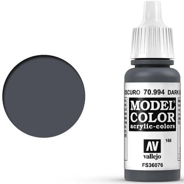 Vallejo Acrylic Paint Model Colour Dark Grey 17ml