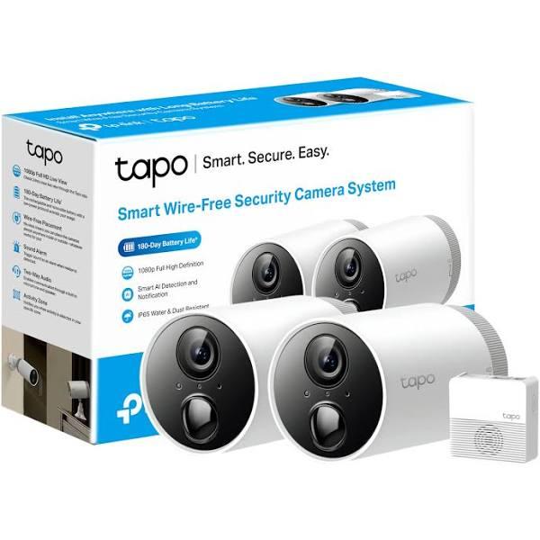 TP-Link Tapo C400S2 Smart Wire-free Security Camera System - 2 Cameras