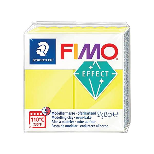 Staedtler 8010-101 Fimo Effect Standard Block 57g - Neon Yellow