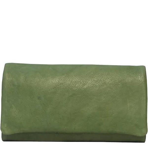 Ladies Flap Purse ZWLLW03 - Green - AfterPay & zipPay Available