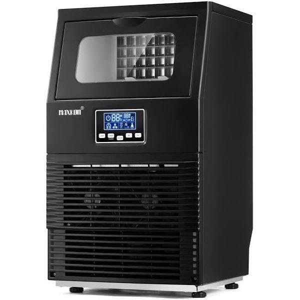 Maxkon Ice Maker Auto Cleaning with LCD Display Home and Commercial Ice Cube Maker Machine