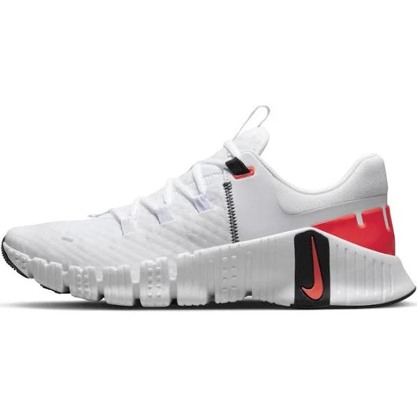 Men's Nike Free Metcon 5 (White/Bright Crimson)