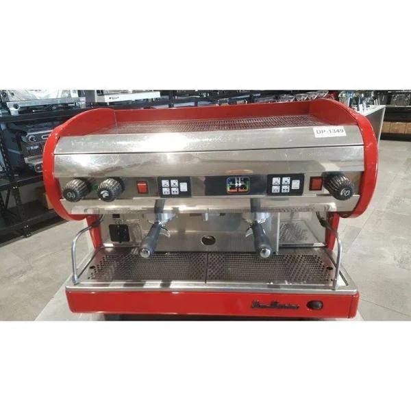 Fully Serviced Red Sanmarino Lisa Commercial Coffee Machine