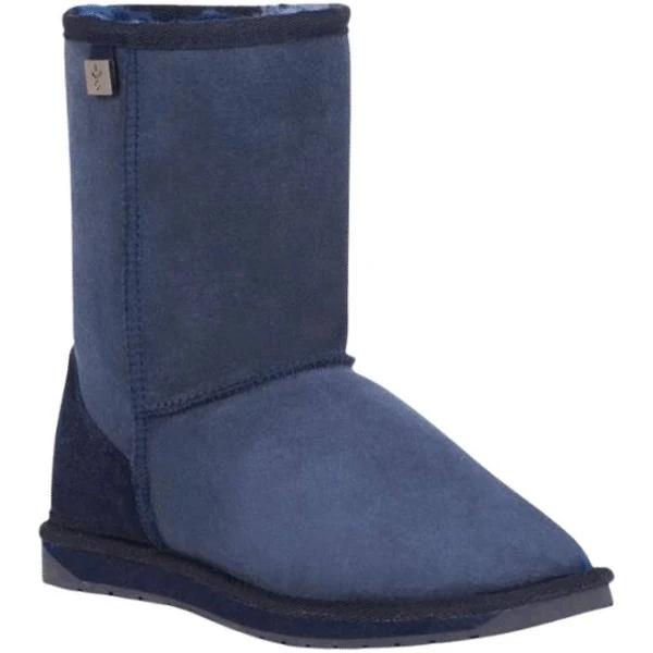 Emu Australia Womens Platinum Stinger Lo Sheepskin Boot - Blue - Size 15