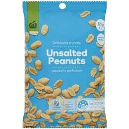 Woolworths Peanuts Unsalted 375g