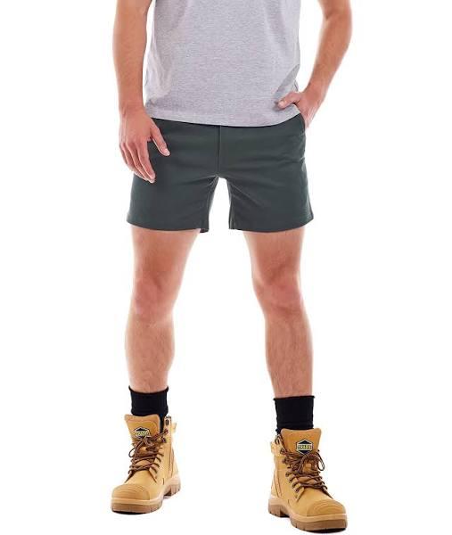 Tradie Men's Short Length Shorts - Green AU Size 34 - AfterPay & zipPay Available