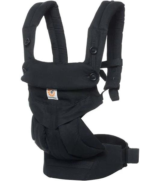 Ergobaby Carrier, 360 All Carry Positions Baby Pure Black