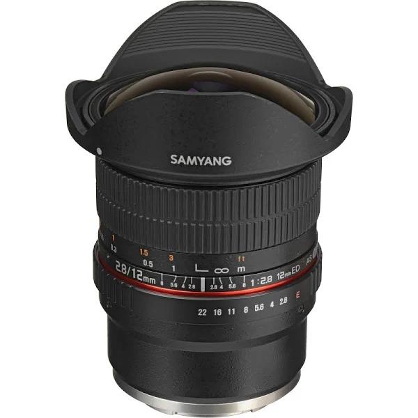 Samyang 12mm f/2.8 Ed As NCS Fisheye Lens For Sony E Mount