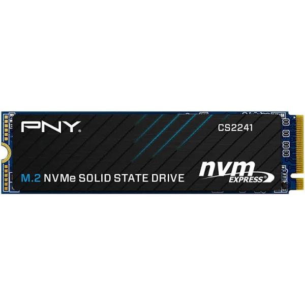 PNY CS2241 500GB NVMe SSD Gen4x4 M.2 4700MB/s 1700MB/s R/W TBW 1.5m Hrs MTBF 5yrs WTY