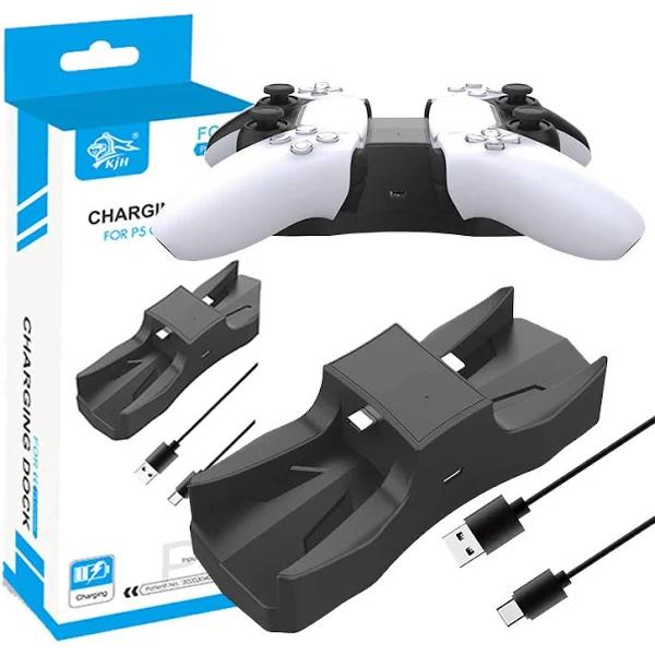 Double Charging Dock Station For Ps5 Dual Sense Controller Charge