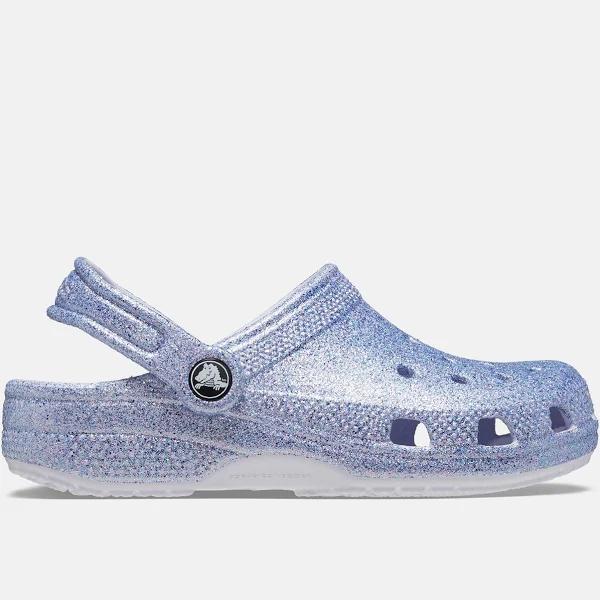 Crocs Kids Classic Glitter Clog - Frosted Glitter