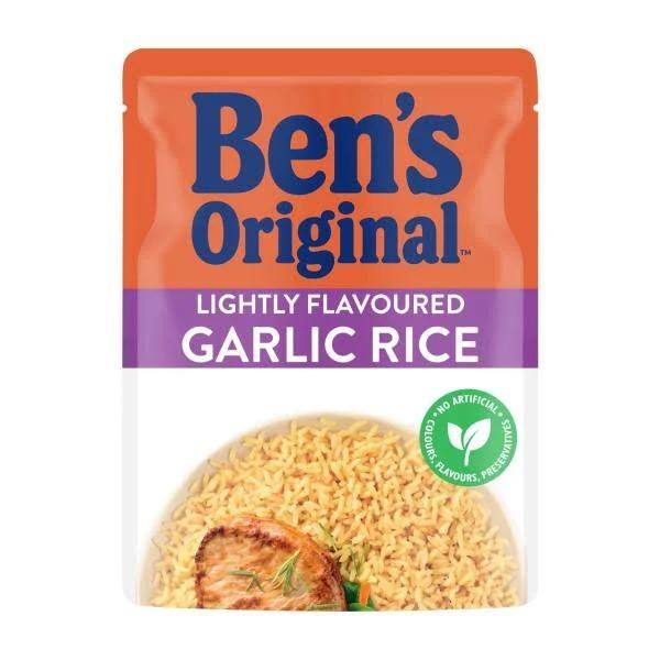 Ben's Original Light Flavour Garlic Rice Pouch