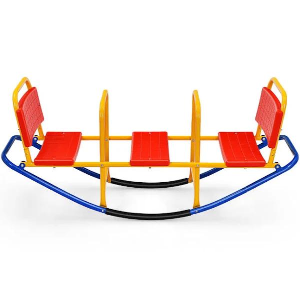 Costway Kids Rocker Teeter Totter Outdoor Rocking Seesaw Gift Children Boys Girl