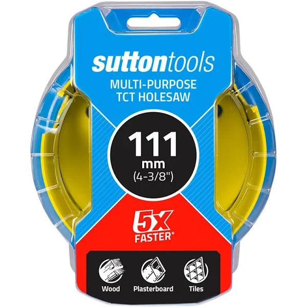 Sutton Tools TCT Multi Purpose Holesaw 111mm