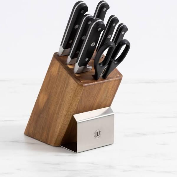 Wolstead Calibre 8pc Knife Block Set - AfterPay & zipPay Available