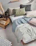 Linen House - Neutrals Standard - Vienna 300TC Cotton Percale Standard Pillowcase - Size One Size, Standard at The Iconic