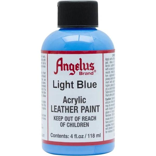 Angelus Acrylic Leather Paint Light Blue 4oz