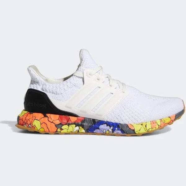 Adidas Ultra Boost 5.0 DNA White Floral Midsole (Women's)