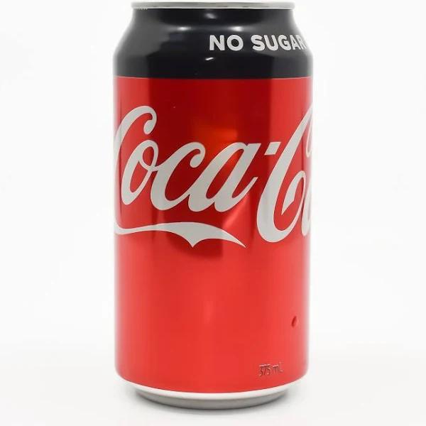 Coca Cola No Sugar 375ml