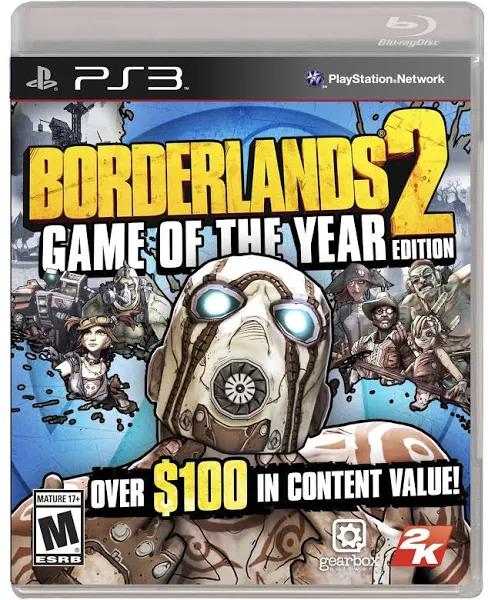 Borderlands 2 Game of The Year Edition