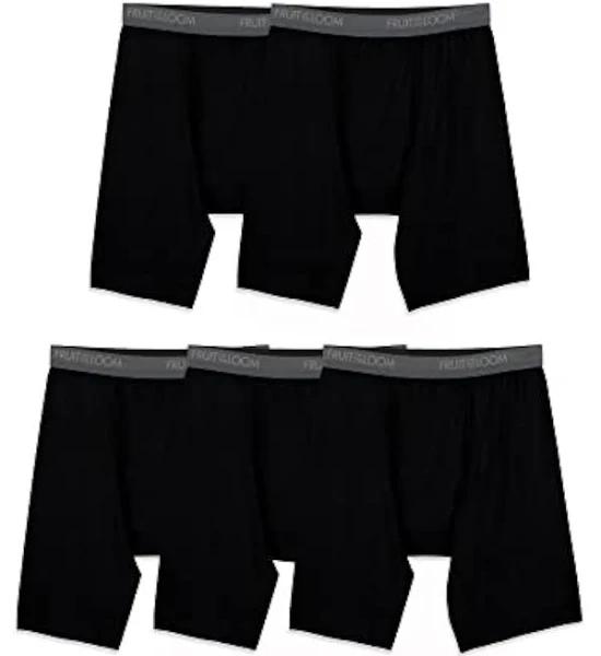 Fruit of The Loom Men's micro-stretch Boxer Briefs (4 Pack)