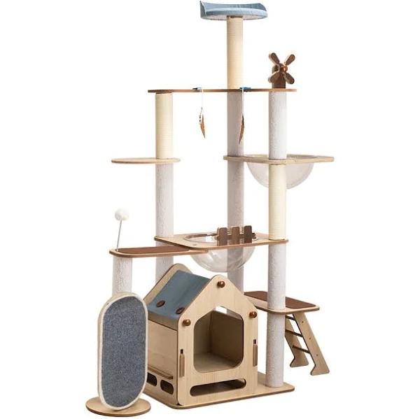 Furbulous 1.67cm Cat Tree Mega Cat Tower and Scratching Post - Windmill Style - AfterPay & zipPay Available