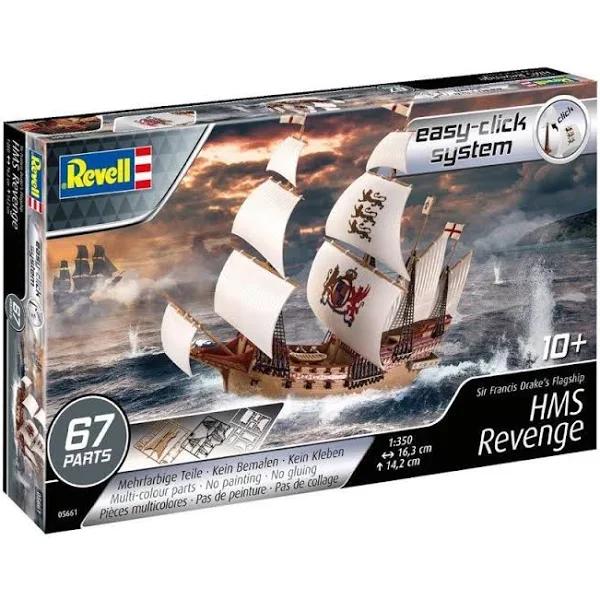 Revell 1/350 HMS Revenge Model Set (EasyClick System)