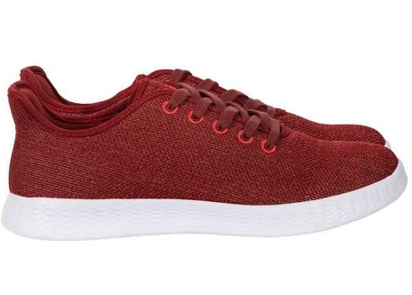 Axign River Lightweight Casual Orthotic Shoes Sneakers Runners - Red/Berry - EU 42