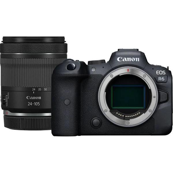 Canon EOS R6 Mirrorless Digital Camera With 24-105mm f/4L Is USM Lens