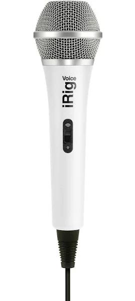 IK Multimedia iRig Voice White Microphone