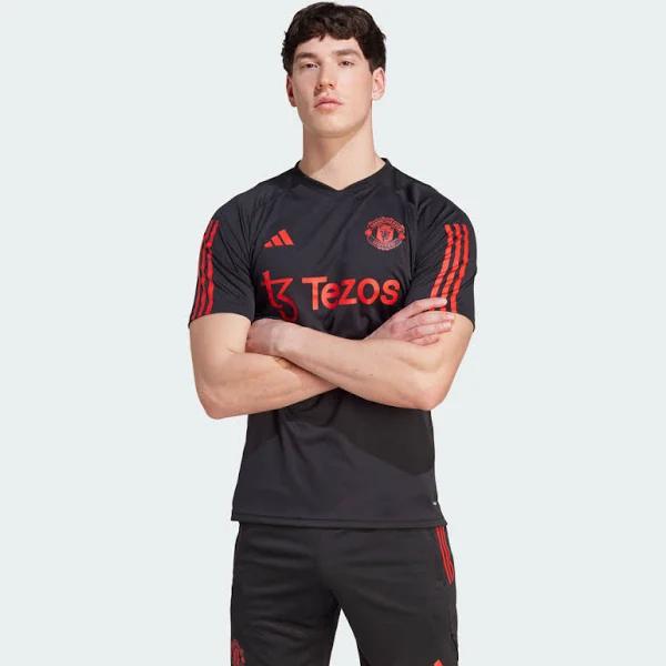 Adidas Manchester United Training Jersey 23/24 - Black