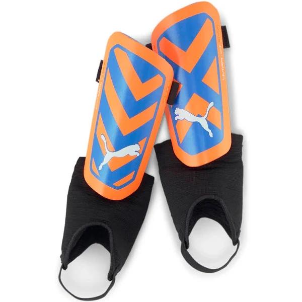 Puma Ultra Light Ankle Shin Guards Orange XL