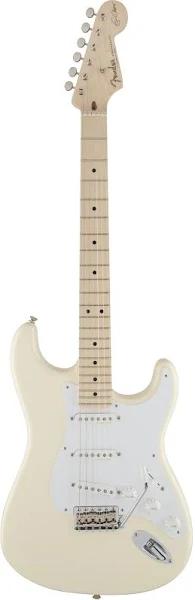 Fender Eric Clapton Stratocaster Electric Guitar Maple / Olympic White