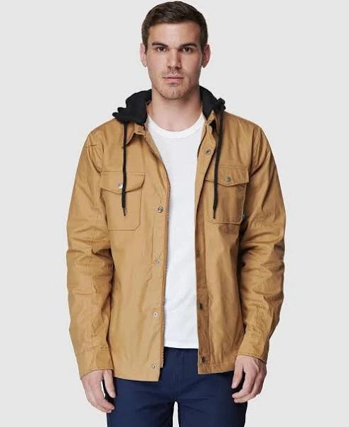 Mens Utility Jacket Stone