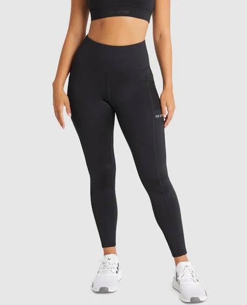 Rockwear Velocity Pocket Full Length Tights Black 10