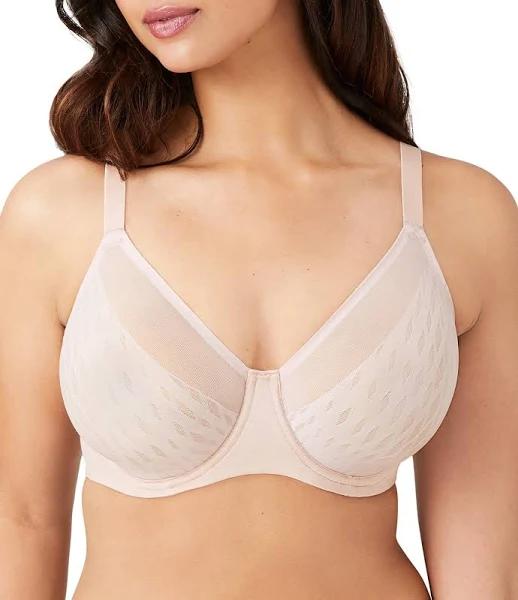 David Jones Wacoal Elevated Allure Underwire Bra in Rose Dust, Size 18F