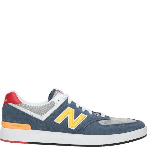 New Balance Court 574 Shoes Blue Yellow Grey - 41.5