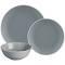 Mason Cash Classic Collection Stoneware 12 Piece Dinner Set Grey