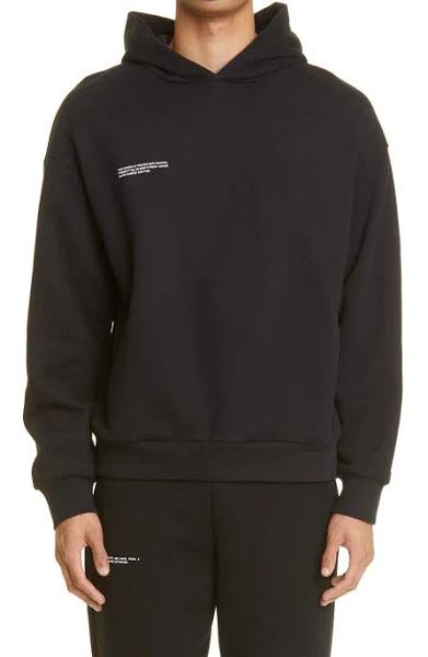 PANGAIA - Mens 365 Midweight Hoodie—black - XXS