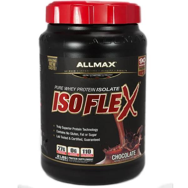 ALLMAX Nutrition Isoflex Pure Whey Protein Isolate Chocolate 2 lbs.