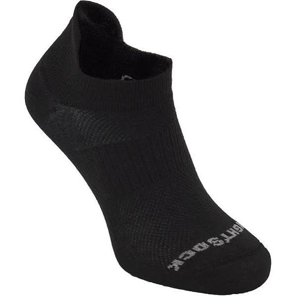 Wrightsock Coolmesh II Tab Socks, Black, Small