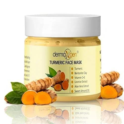 Turmeric Face Mask - Pure Organic Acne Treatment + Boosts Circulation