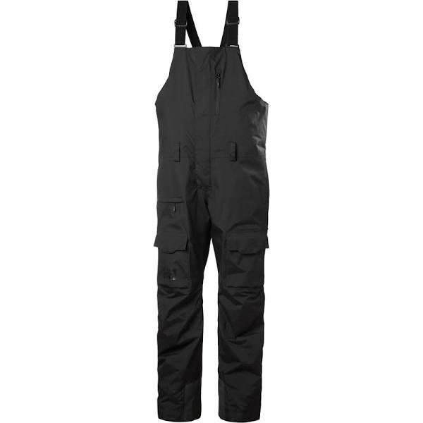 Helly Hansen Sogn Bib Mens Cargo Ski Pants - Black - M