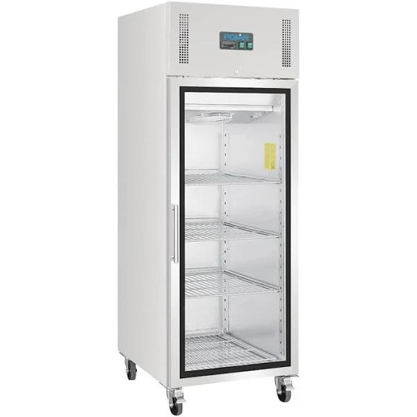 Polar G-Series Gastro Display Glass Door Fridge 600Ltr - White