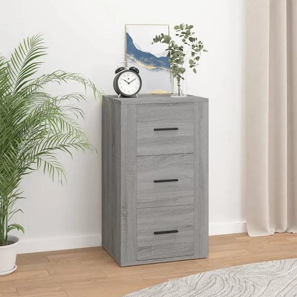 vidaXL Sideboard Grey Sonoma 40x33x70 cm Engineered Wood